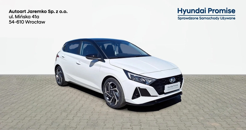 Hyundai i20 cena 79800 przebieg: 2500, rok produkcji 2022 z Oświęcim małe 704